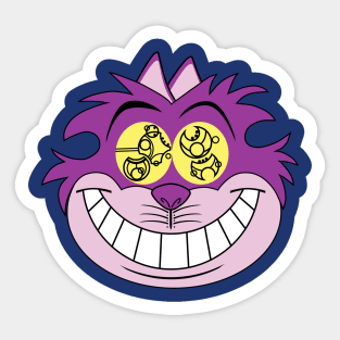 Mad Cat In A Box Sticker